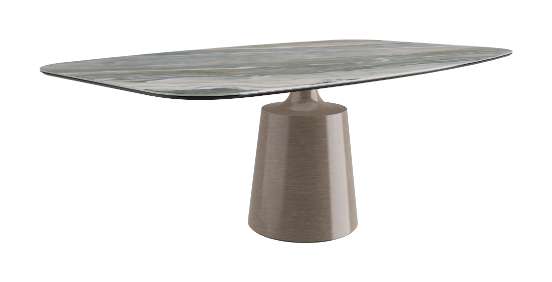 Cattelan Italia Yoda Keramik Oval & Barrel Shaped Dining Table
