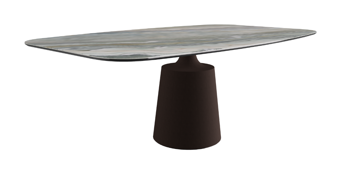 Cattelan Italia Yoda Keramik Oval & Barrel Shaped Dining Table