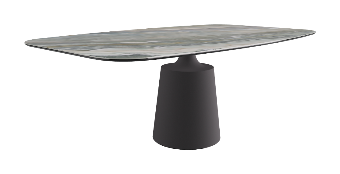 Cattelan Italia Yoda Keramik Oval & Barrel Shaped Dining Table