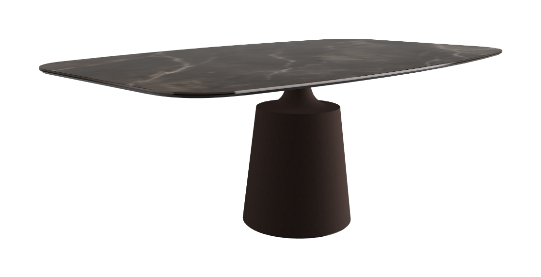 Cattelan Italia Yoda Keramik Oval & Barrel Shaped Dining Table