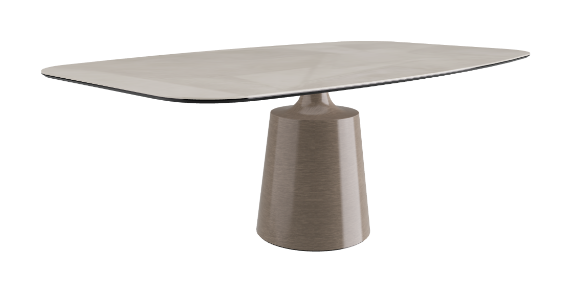 Cattelan Italia Yoda Keramik Oval & Barrel Shaped Dining Table