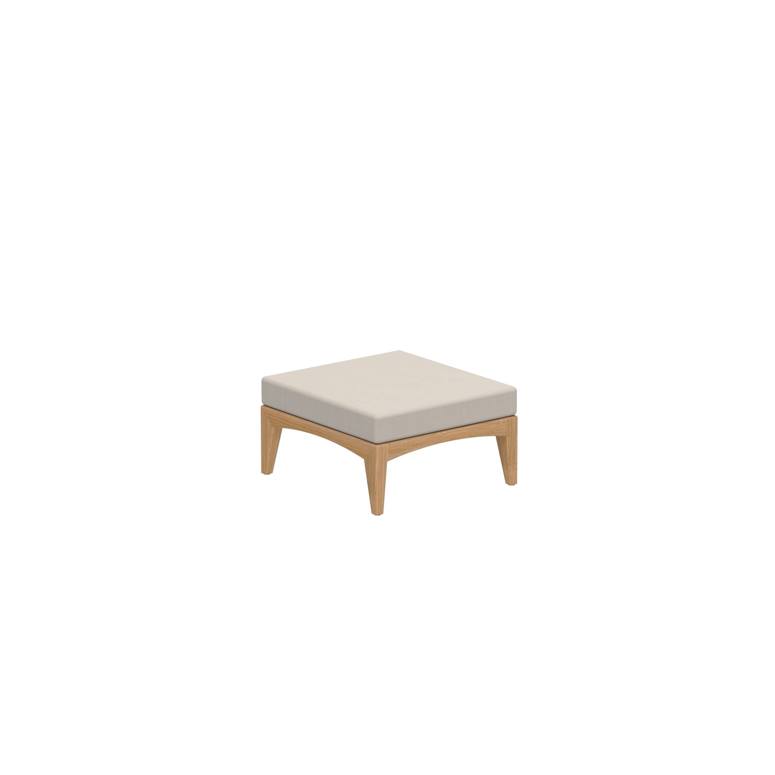 Zenhit Lounge Low Table/Footrest In Teak