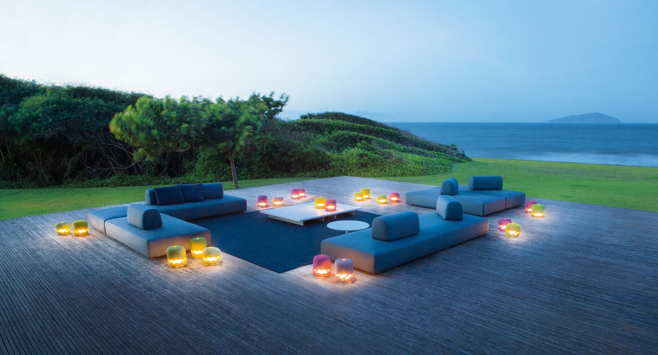 Paola Lenti Agadir Floor And Table Lanterns