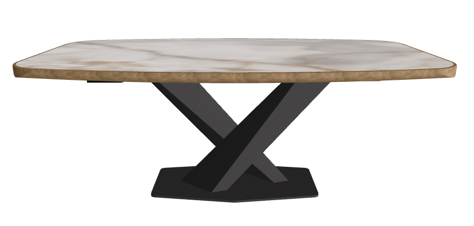 Alabastro_Black Embossed_Brushed Bronze