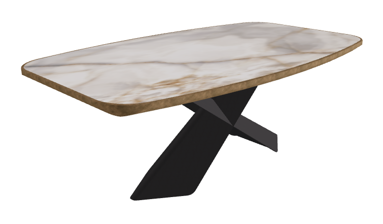 Alabastro_Black Embossed_Brushed Bronze