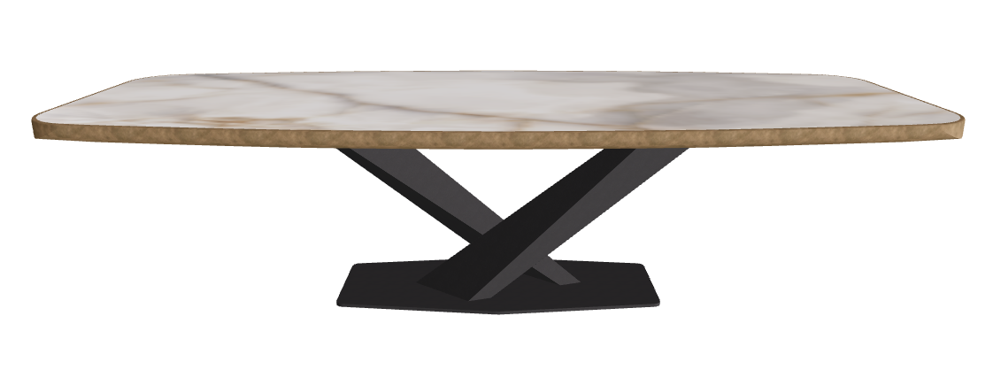 Alabastro_Black Embossed_Brushed Bronze