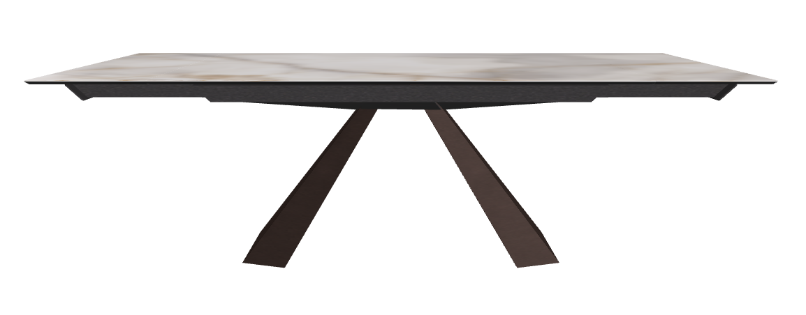 160/236x90x75h Rectangle Shaped_Alabastro_Bronze Embossed