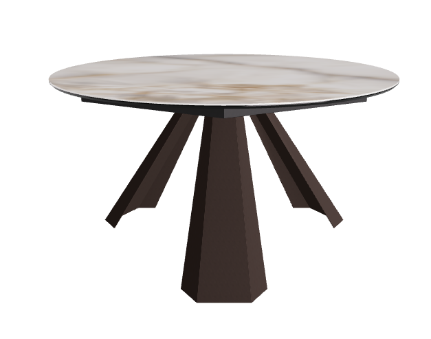 Diameter 140 x Height 73 cm_Alabastro_Bronze Embossed