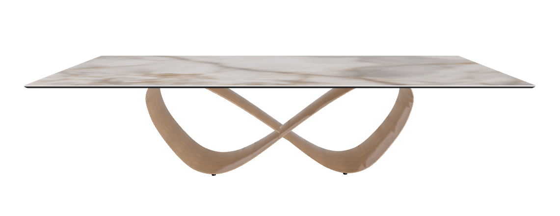 300x120x75h Rectangle Shaped_Alabastro_Brushed Bronze