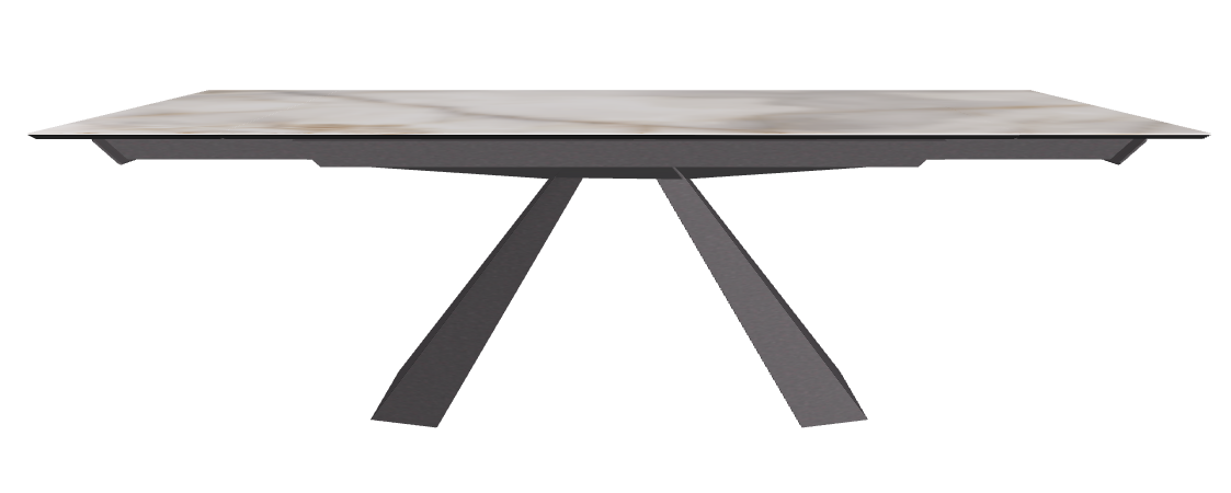 160/236x90x75h Rectangle Shaped_Alabastro_Graphite Embossed