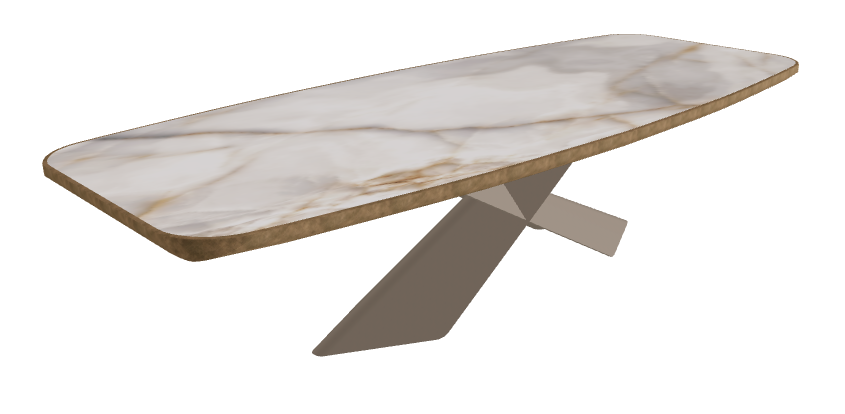 Alabastro_Titanium Embossed_Brushed Bronze