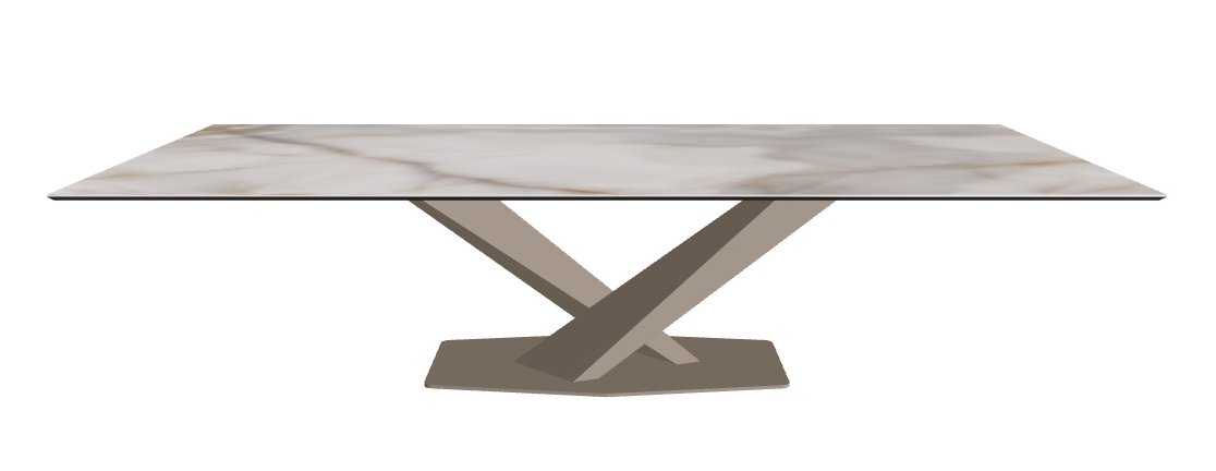 Cattelan Italia Stratos Keramik Rectangular Dining Table – 300x120x75h