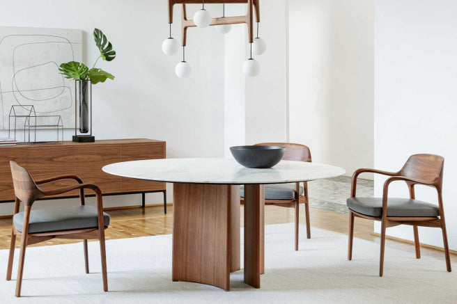 Porada Alan Rock Dining Table