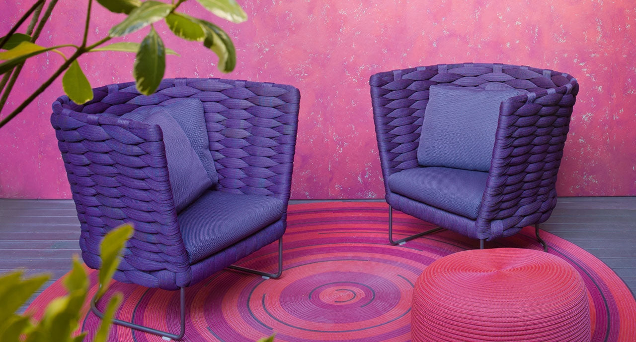 Paola Lenti Ami Armchairs