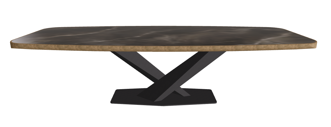 Andromeda_Black Embossed_Brushed Bronze