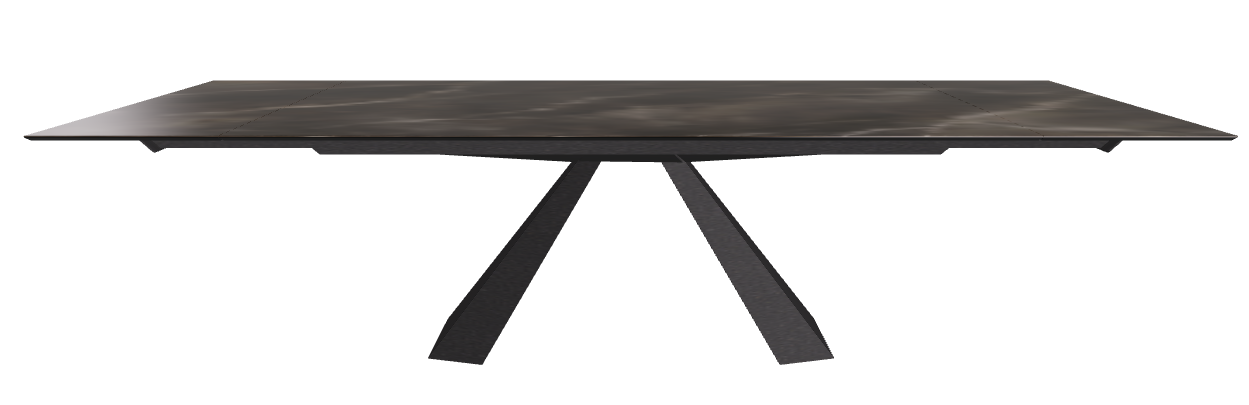 200/294x106x75h Rectangle Shaped_Andromeda_Black Embossed