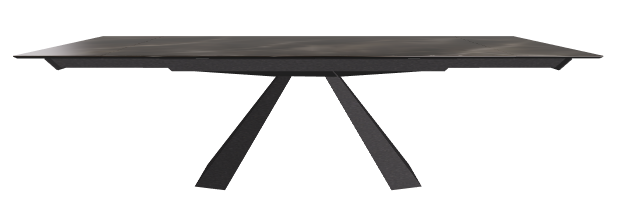 182/258x90x75h Rectangle Shaped_Andromeda_Black Embossed