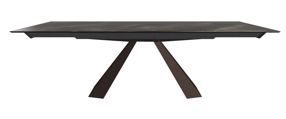 160/236x90x75h Rectangle Shaped_Andromeda_Bronze Embossed