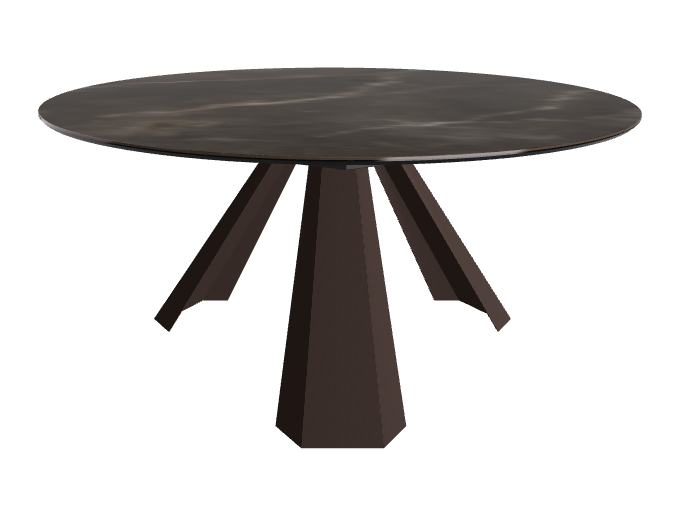 Diameter 158 x Height 73 cm_Andromeda_Bronze Embossed