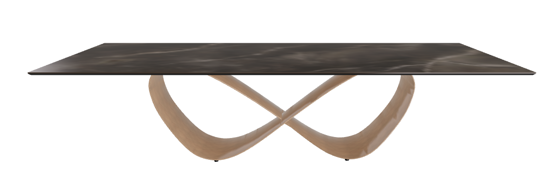 300x120x75h Rectangle Shaped_Andromeda_Brushed Bronze