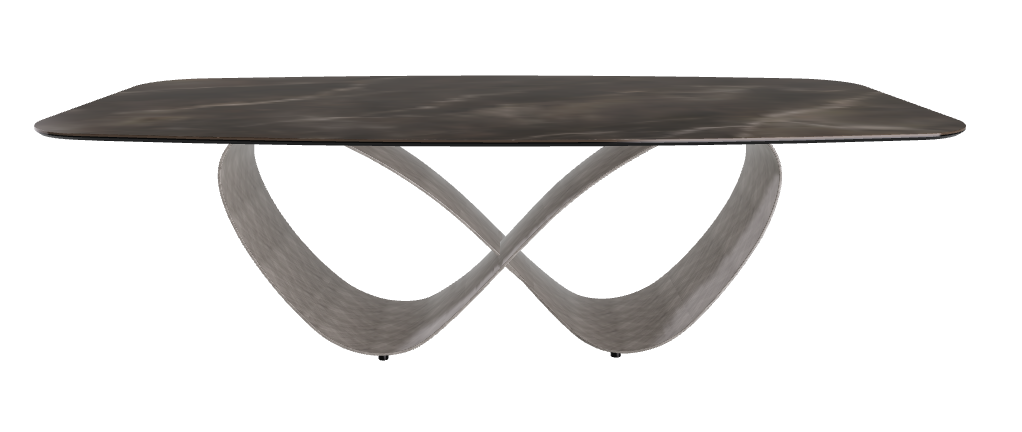 240x120x74h Barrel Shaped_Andromeda_Brushed Grey