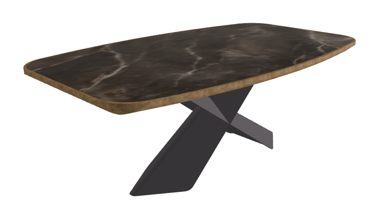 Andromeda_Graphite Embossed_Brushed Bronze