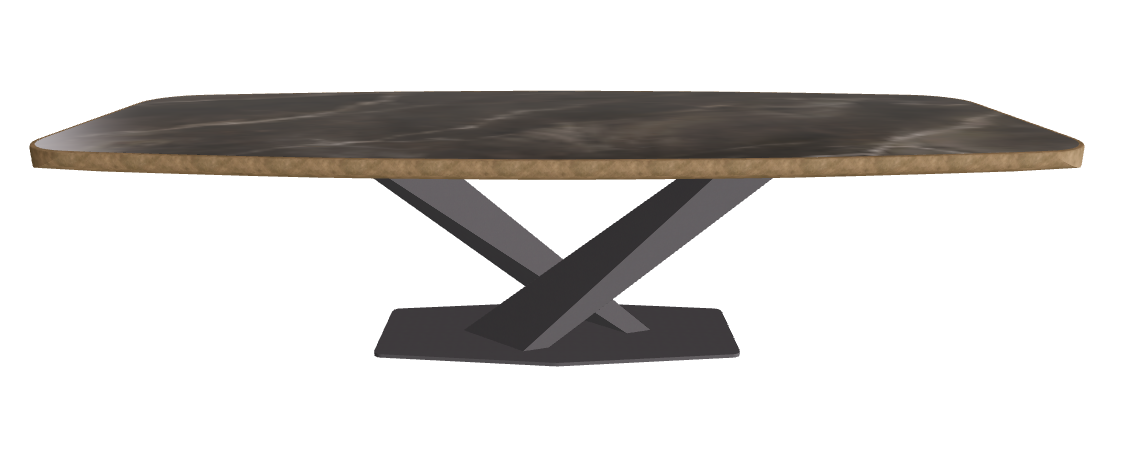 Andromeda_Graphite Embossed_Brushed Bronze