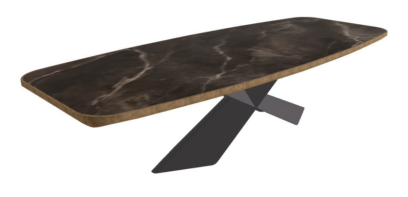 Andromeda_Graphite Embossed_Brushed Bronze