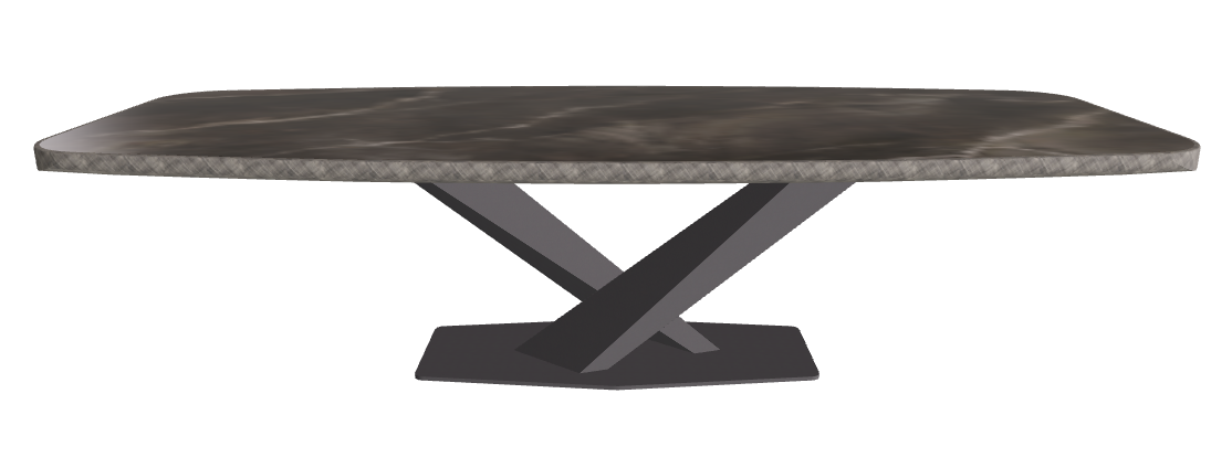 Andromeda_Graphite Embossed_Brushed Grey