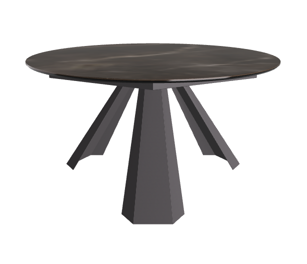 Diameter 140 x Height 73 cm_Andromeda_Graphite Embossed