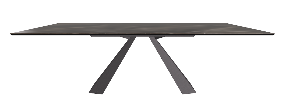 240x120x73h Rectangle Shaped_Andromeda_Graphite Embossed