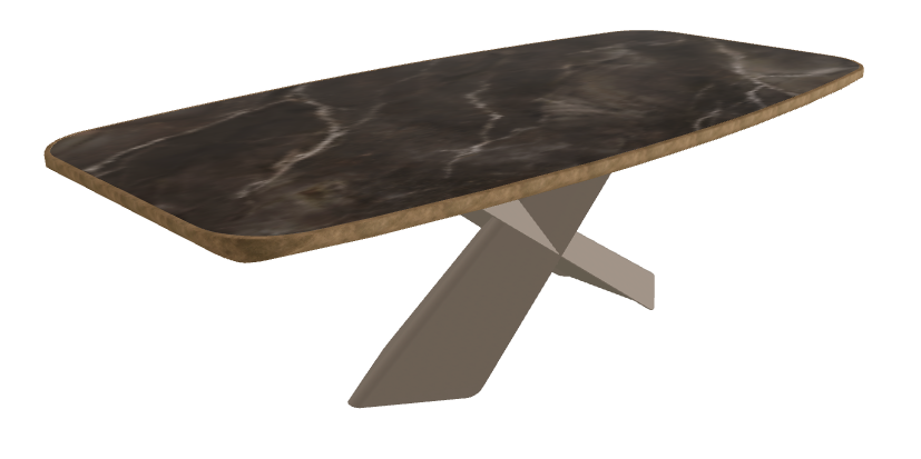 Andromeda_Titanium Embossed_Brushed Bronze