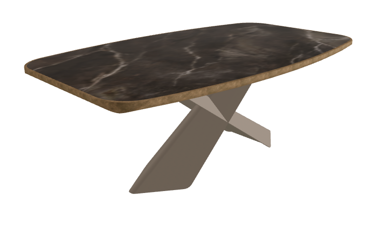 Andromeda_Titanium Embossed_Brushed Bronze