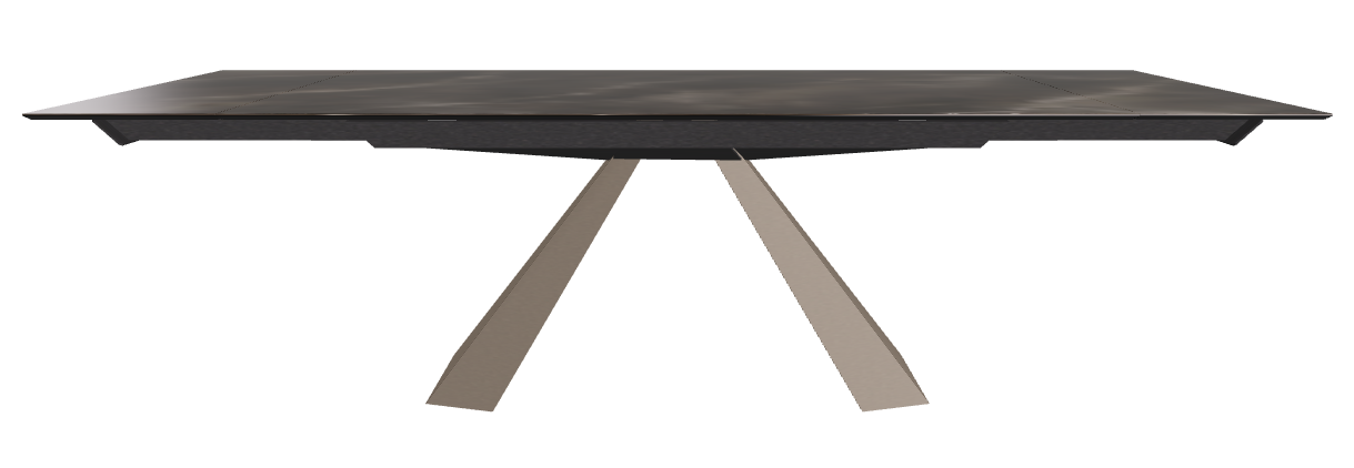 182/258x90x75h Rectangle Shaped_Andromeda_Titanium Embossed