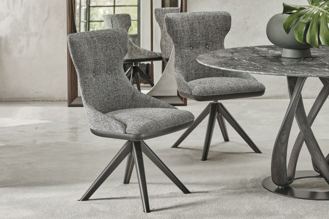 Porada Andy Swivel Dining Chair