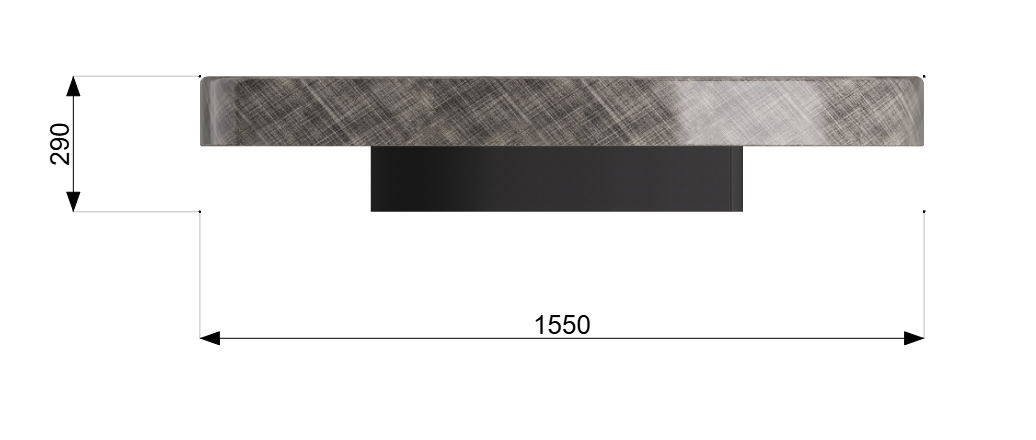 Cattelan Italia Arena Long Coffee Table