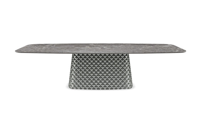 Cattelan Italia Atrium Keramik Polygon & Biscuit Shaped Dining Table