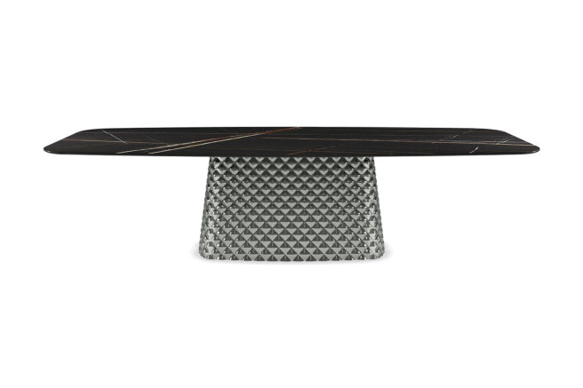 Cattelan Italia Atrium Keramik Polygon & Biscuit Shaped Dining Table