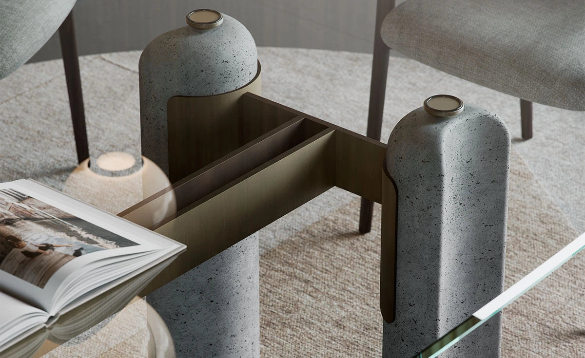 Cattelan Italia Bilbao Glass Dining Table