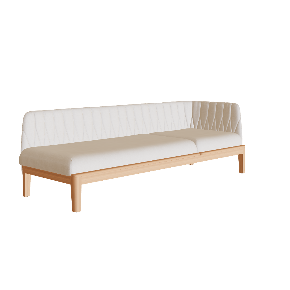 Royal Botania Calypso 3-Seater Recliner Sofa – Left Arm & Full Backrest Module