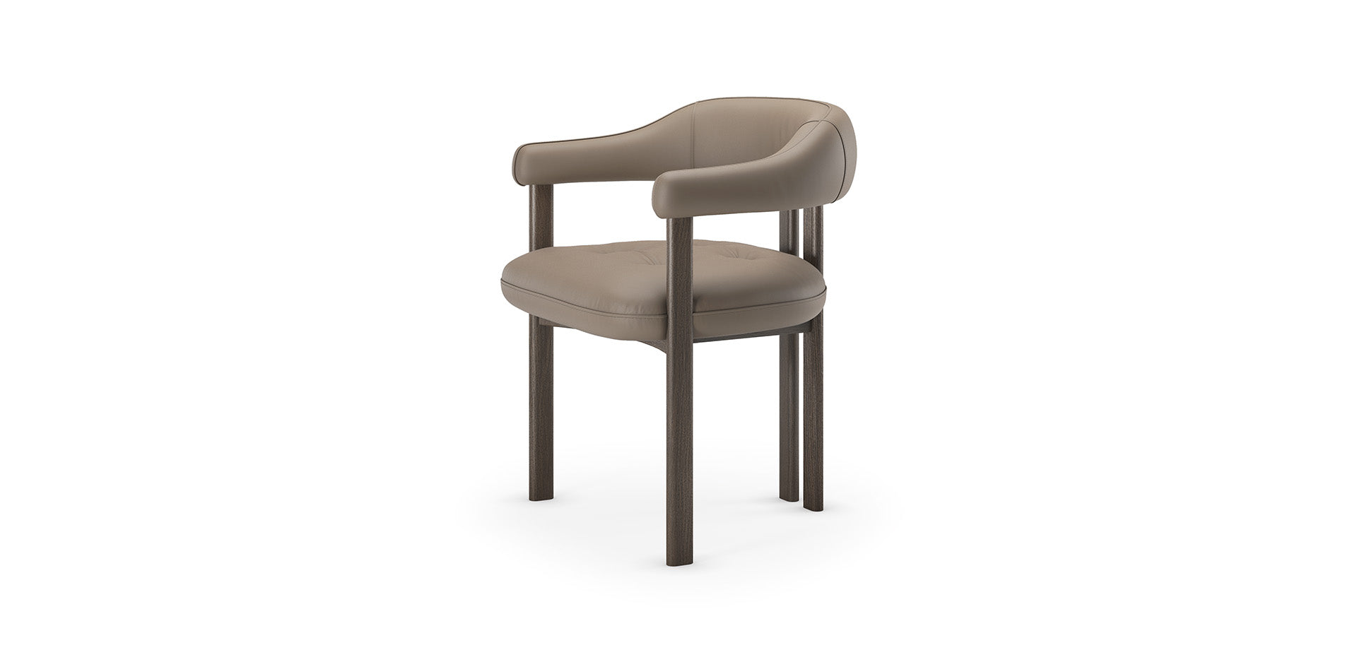 Cattelan Italia Greta Wood Dining Armchair