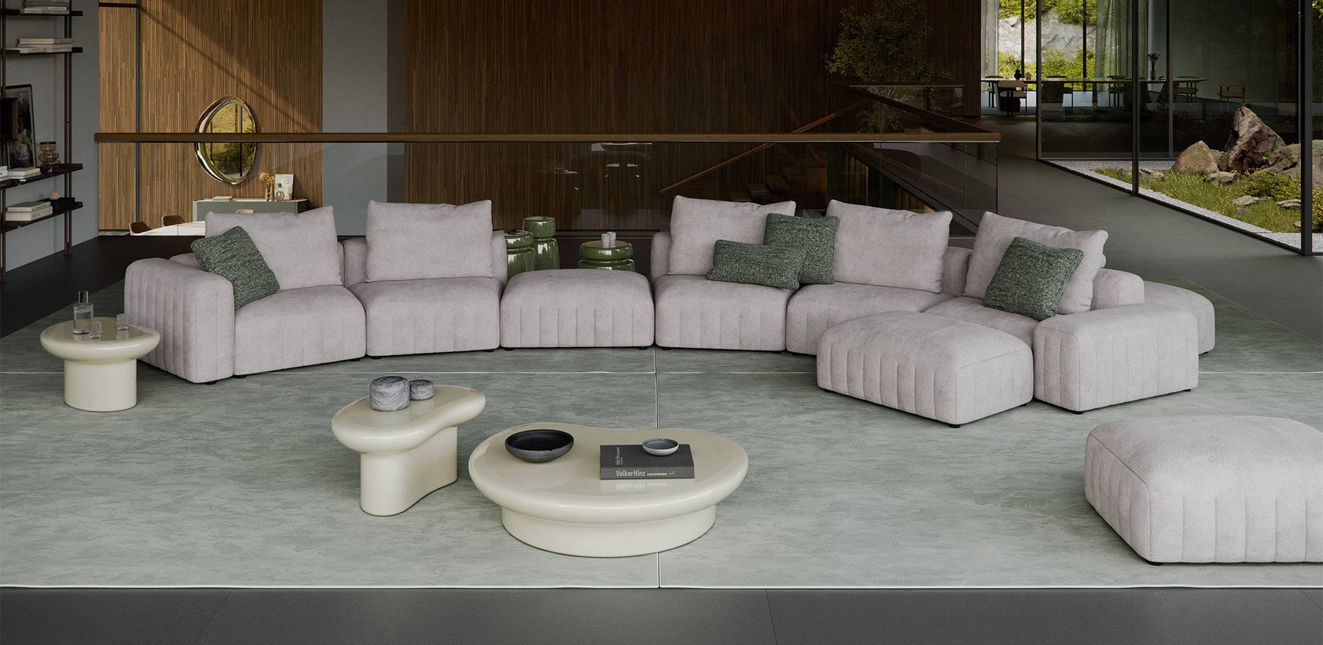 Cattelan Italia Gibson Armrest & Backrest Modules