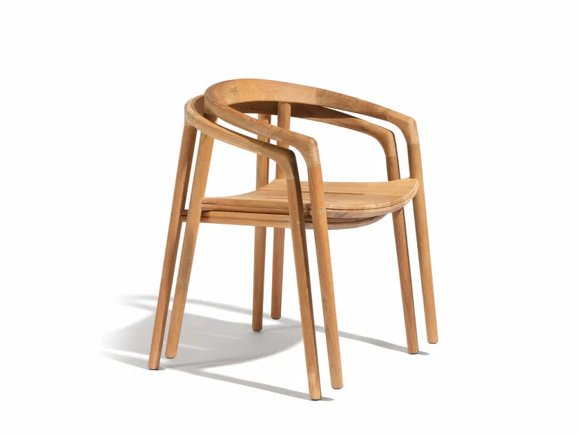 Manutti Solid Outdoor Dining Chair