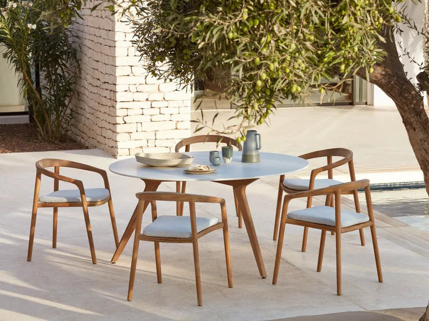 Manutti Solid Outdoor Dining Chair