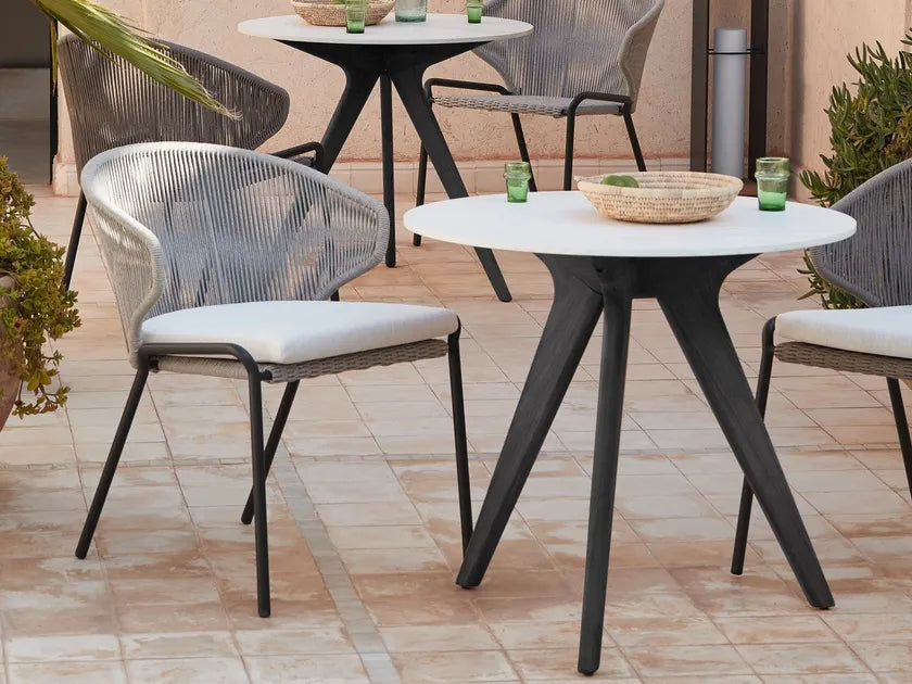 Manutti Torsa Counter Height Dining Table Round Ø80 × 91h cm
