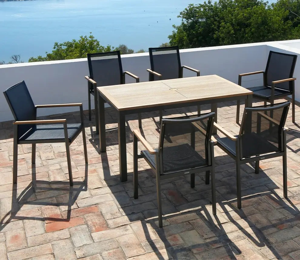 Barlow Tyrie Aura Dining Table 150