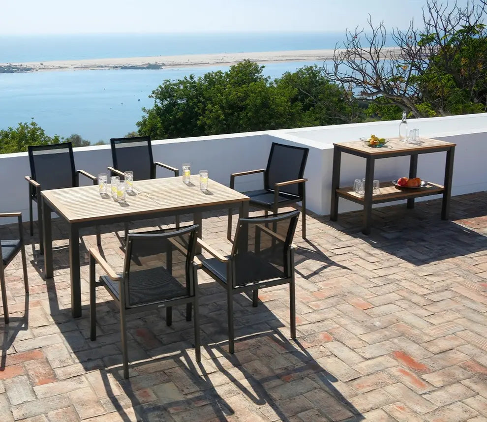 Barlow Tyrie Aura Dining Serving Table Rectangular