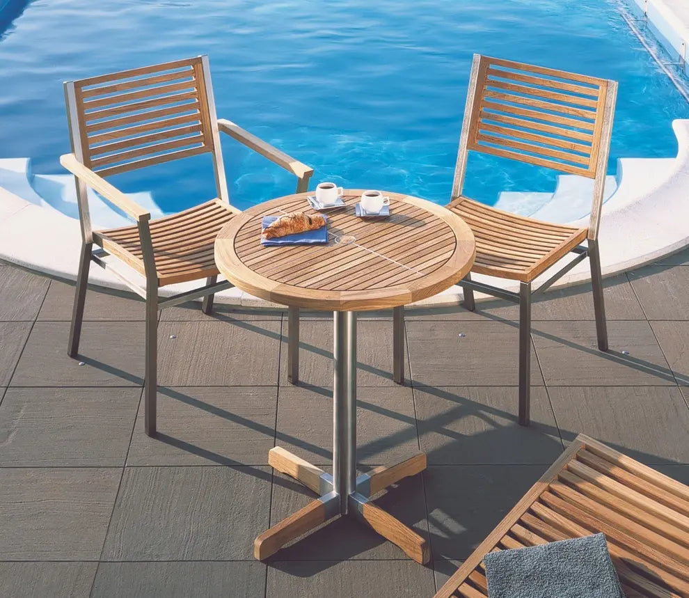 Barlow Tyrie Equinox Dining Bistro Table 70 Ø