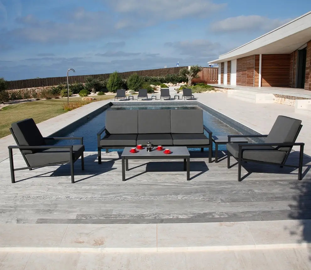 Equinox Occasional Low Table 100 Rectangular - Powder Coated