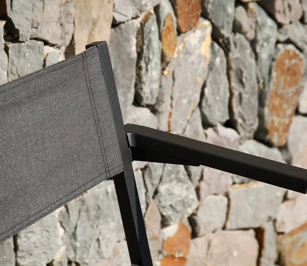 Barlow Tyrie Equinox High Dining Carver - Powder Coated